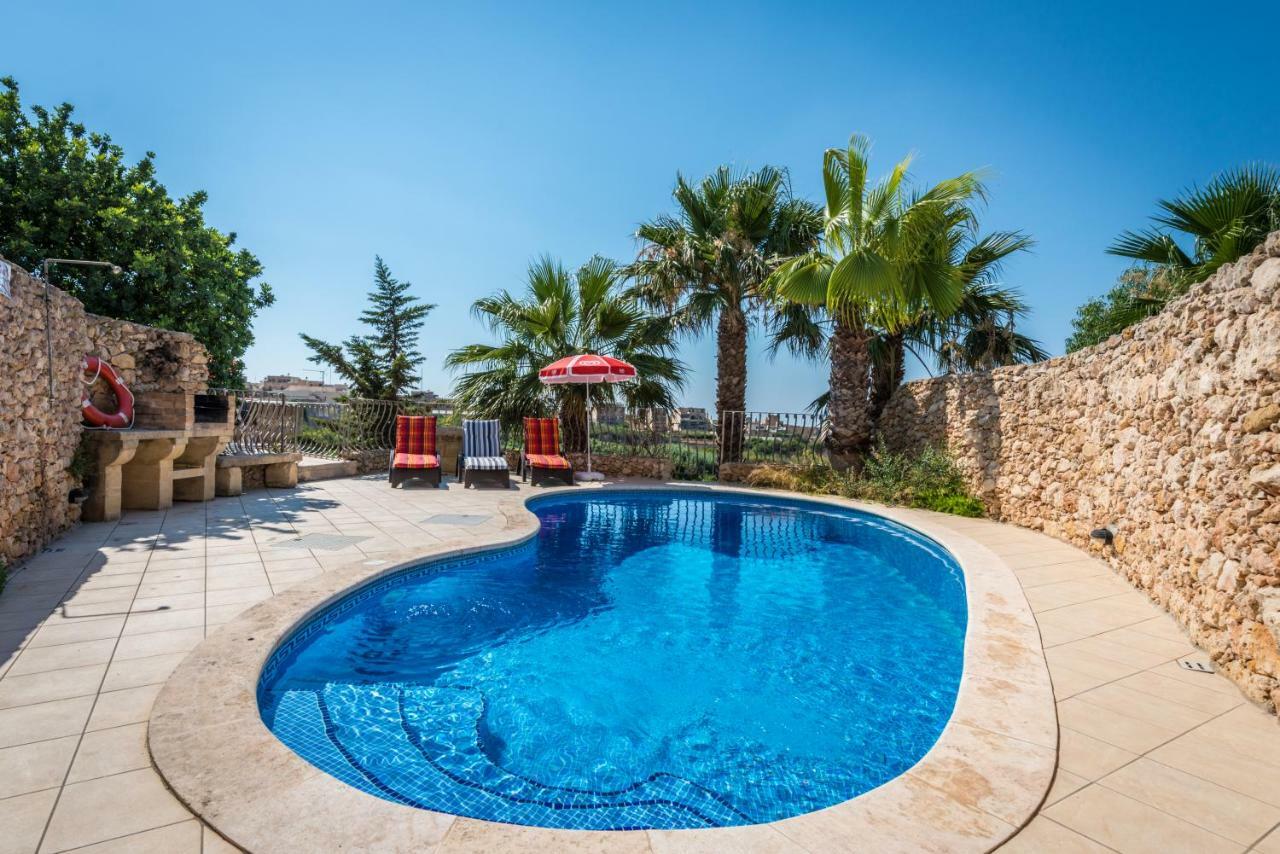 نادور Sunset - Holiday Farmhouse With Large Private Pool In Island Of Gozo المظهر الخارجي الصورة